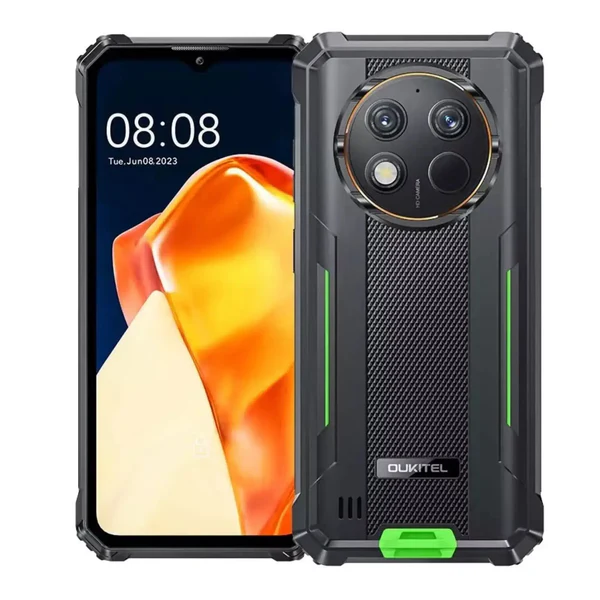 Oukitel WP28S 4G Rugged Phone 6.52-inch 10600mAh Big Battery 13MP Camera Android 14(6GB+128GB NFC)