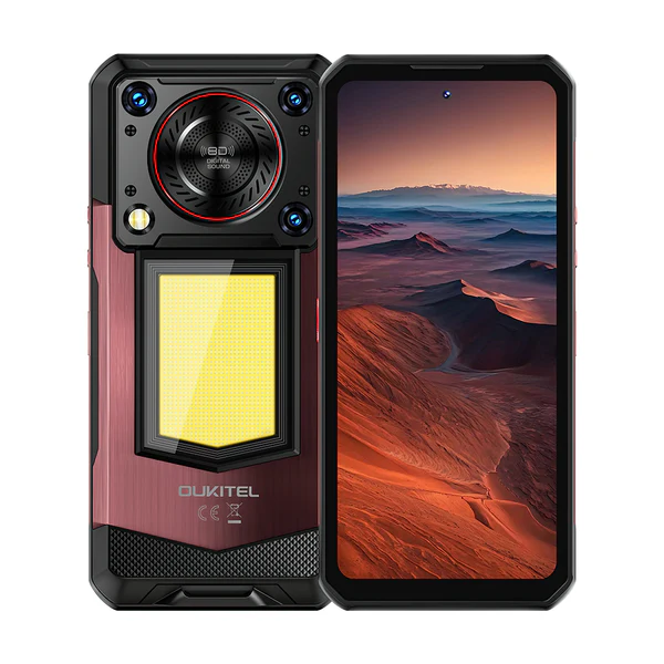 Oukitel WP56 5G Rugged Phone 6.8''FHD+Display 16000mAh Big Battery 108MP Camera Android 15(12GB+512G